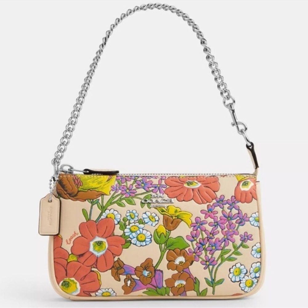 Coach Nolita Floral Print Bag - Multicolor